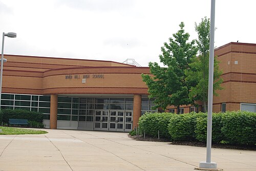 River Hill High School in Clarksville, Maryland
